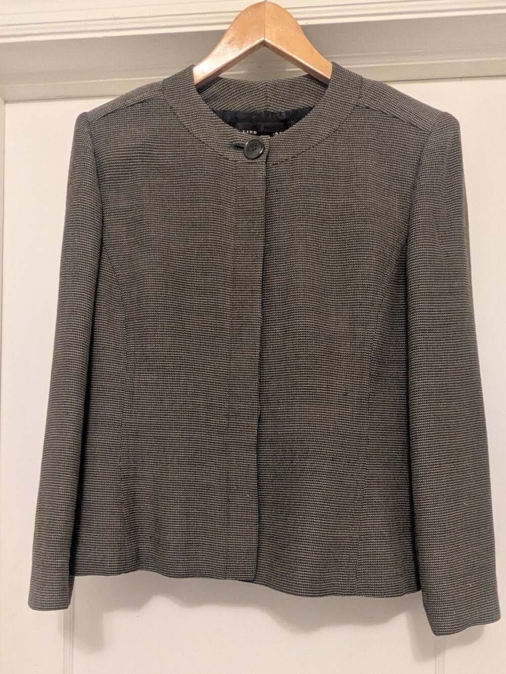 Vintage Linda Allard Ellen Tracy Women's Wool Blend Lined Suit Jacket Size 12